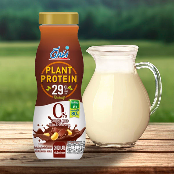 นมโปรตีนสูง ดีน่า แพลนท์ โปรตีน