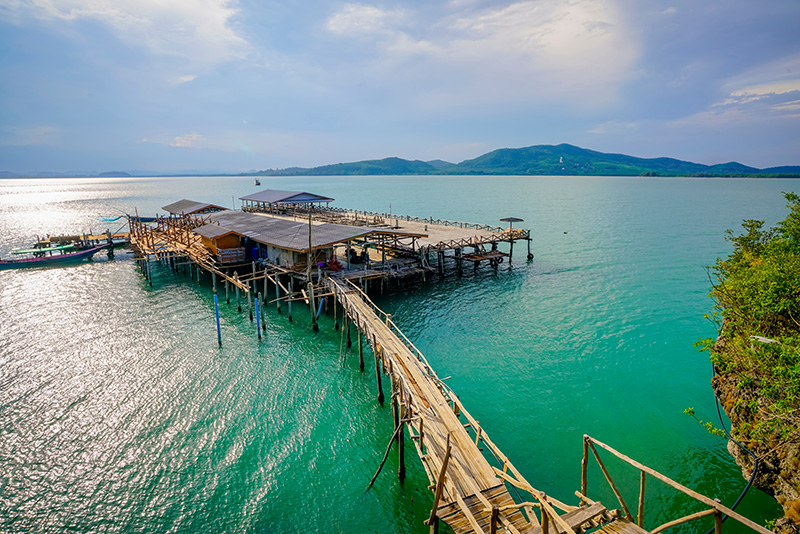 ธนาคารปู บ้านเกาะเตียบ ที่เที่ยวปะทิว