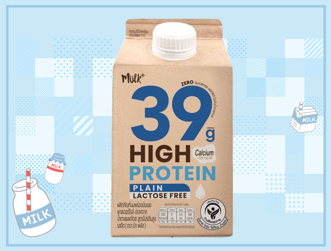 นมโปรตีนสูง Mulk+ High Protein