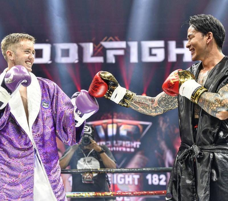 My Mate Nate ชก แทค ภรัณยู จมูกหัก 