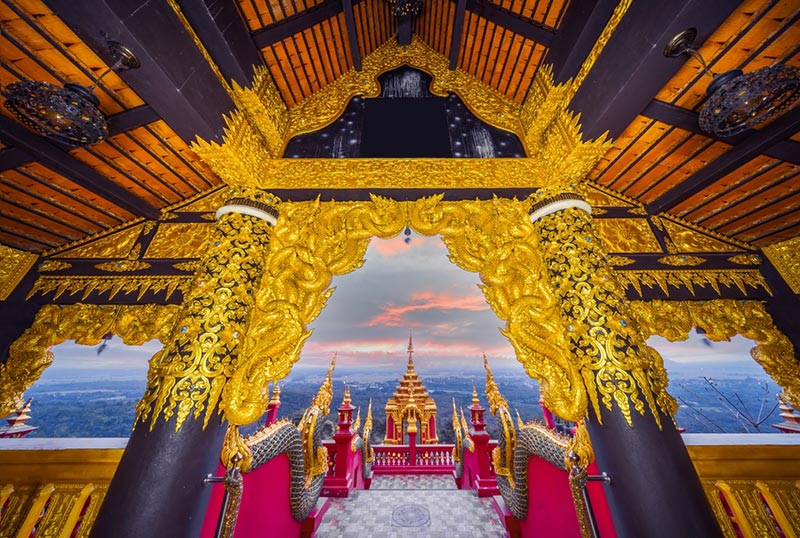 วัดพระธาตุดอยพระฌาน วิว