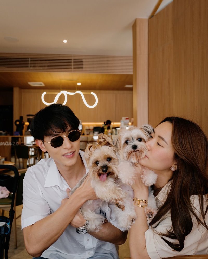 เจมส์ จิรายุ ภาพคู่ โฟม แฟนสาว