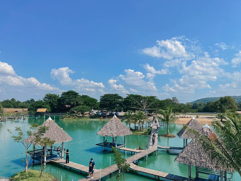 ร้านคาเฟ่สไตล์มัลดีฟส์