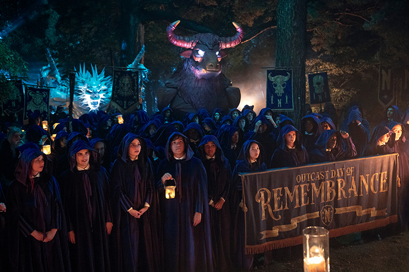 ภาพ Wednesday Addams จากซีรีส์ Wednesday ซีซั่น 2 ภาค 2