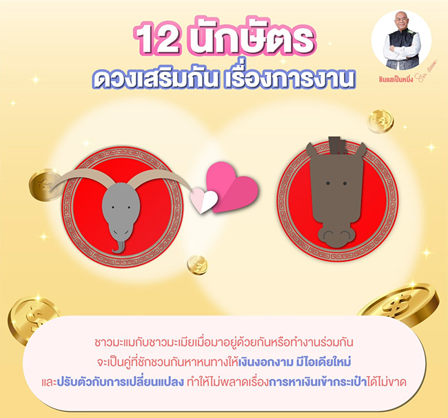 ซินแสเป็นหนึ่ง ดูดวงการงาน