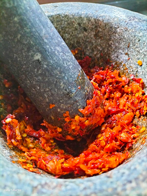 ข้าวผัดกะเพราพริกแห้งหอยเชลล์ เมนูกะเพรา อาหารจานเดียว สูตรอาหาร