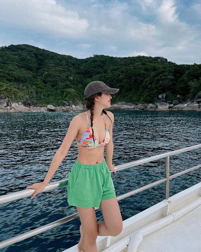 น้ำหนึ่ง สุทธิเดชานัย เปิดโหมดเซ็กซี่ นาน ๆ ที แต่เขย่าโซเชียลเอาเรื่อง !