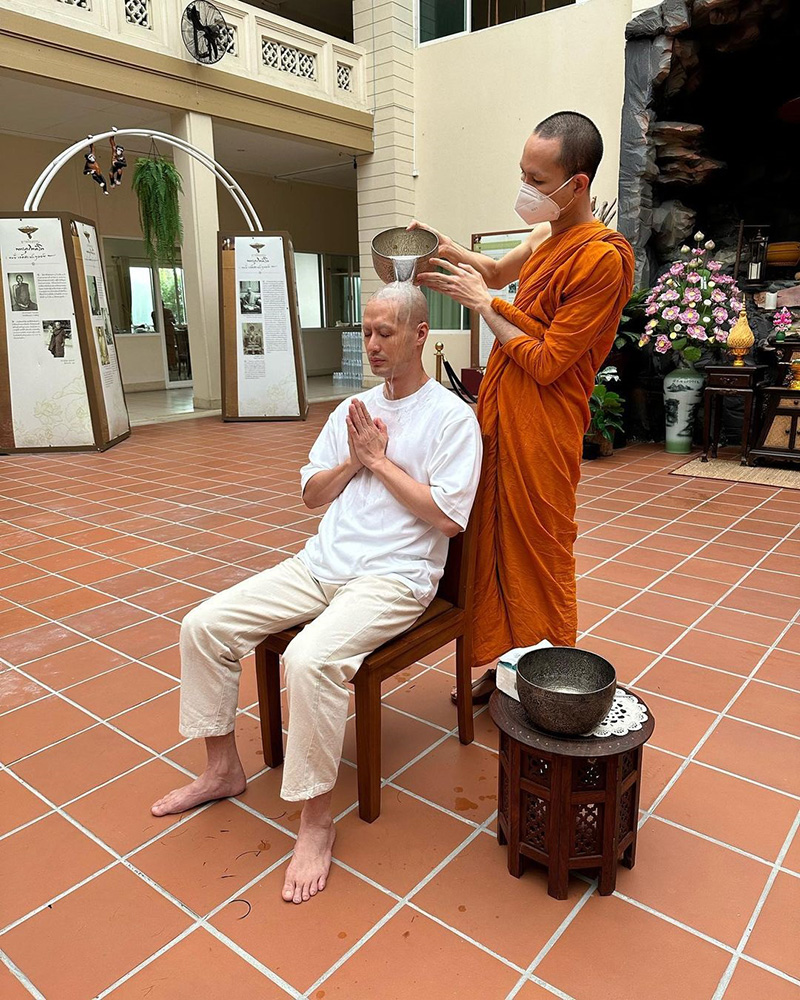 บอย ปกรณ์ บวชแล้ว ได้ฉายา กตปุญฺโญ ครอบครัว เฟย์ ร่วมอนุโมทนาบุญ