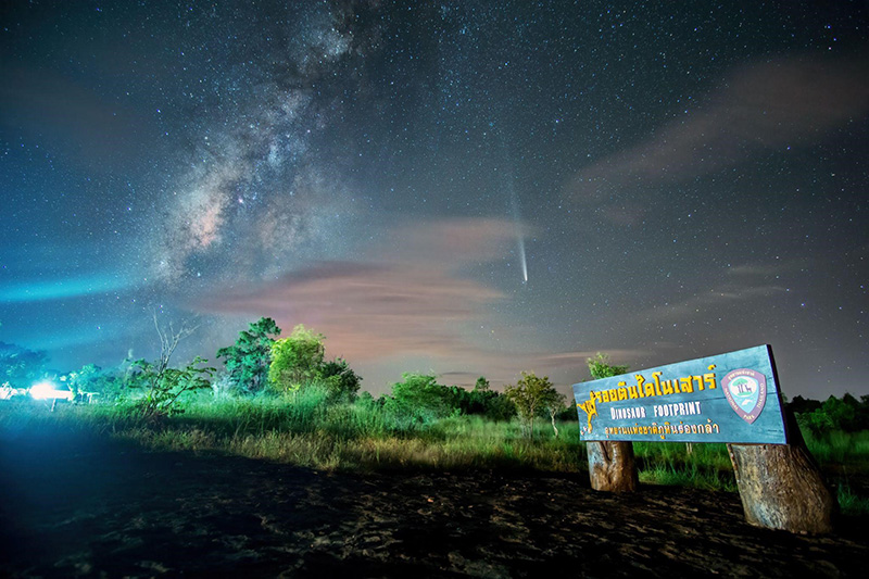 อุทยานแห่งชาติภูหินร่องกล้า แหล่งท่องเที่ยวดูดาว