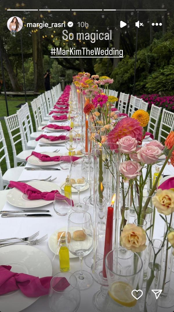 งานแต่ง หมาก คิม