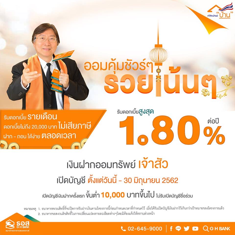 เงินฝาก ธอส.