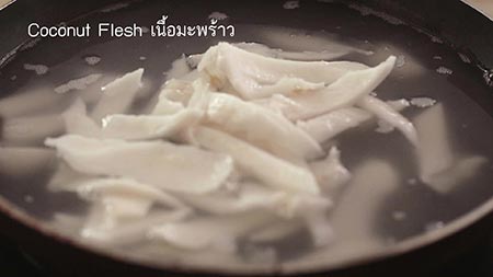 เค้กครีมชีสทุเรียนมะพร้าว