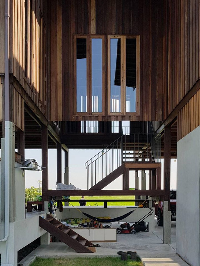 แบบบ้านไม้ใต้ถุนสูง