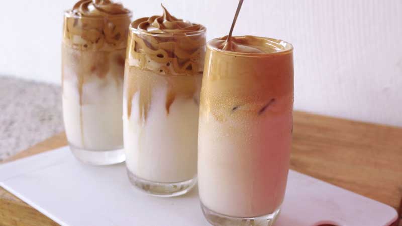 Frothy Coffee Milk