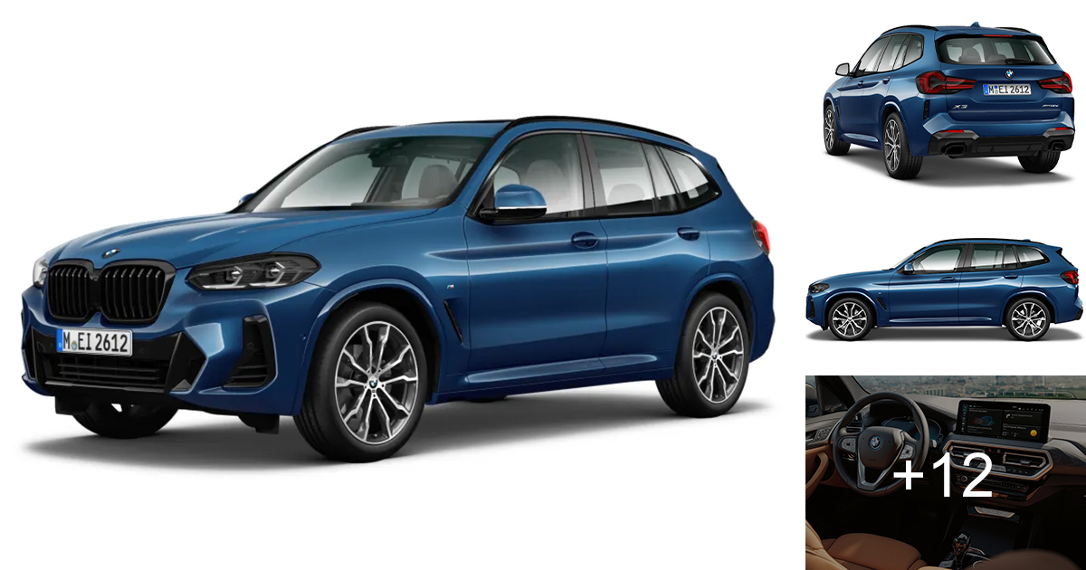 BMW X3 2022 ราคาเริ่ม 3,759,000 บาท รถ Crossover SUV พรีเมียม 5 ที่นั่ง
