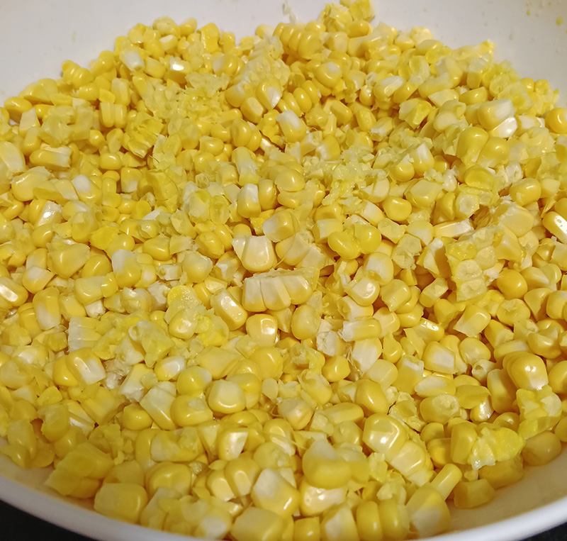 ขนมข้าวโพดสาคูมะพร้าวอ่อน ขนมข้าวโพด เมนูขนมไทย สูตรขนม