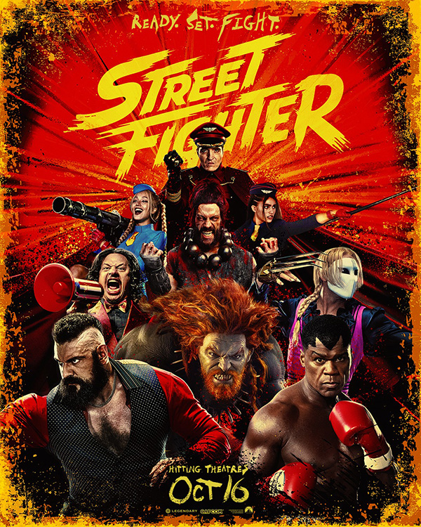 Street Fight (2026) หนังสร้างจากเกม 2026 หนังใหม่เดือนตุลาคม 2569 หนังใหม่ 2026 โปสเตอร์