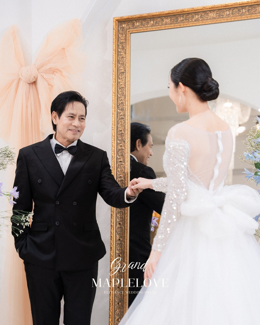 ทับทิม ไทด์ สวมชุดแต่งงาน ถ่ายภาพพรีเวดดิ้งสุดโรแมนติก