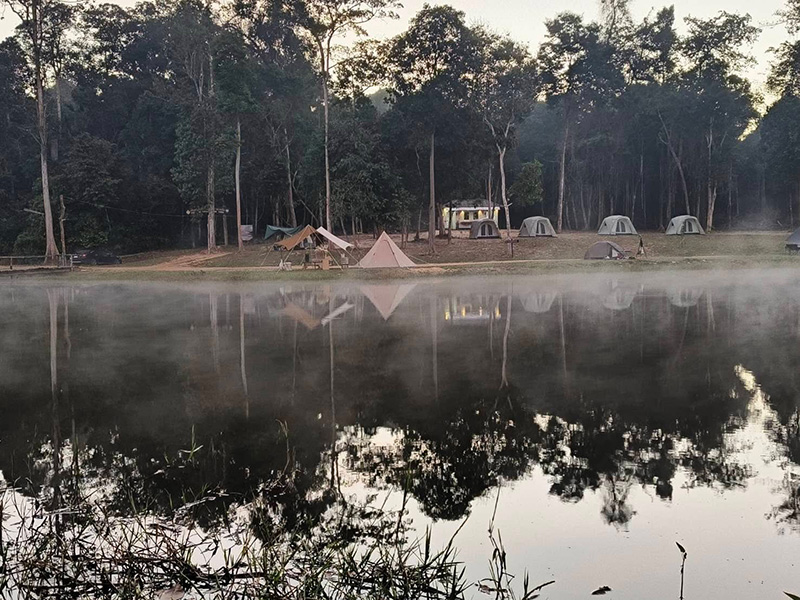 ปางอุ๋งขอนแก่น ลานกางเต็นท์ตาดฟ้า อุทยานแห่งชาติภูเวียง