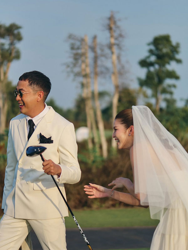 ยิหวา ปรียากานต์ - เปอร์ สุวิกรม ปล่อยภาพพรีเวดดิ้ง