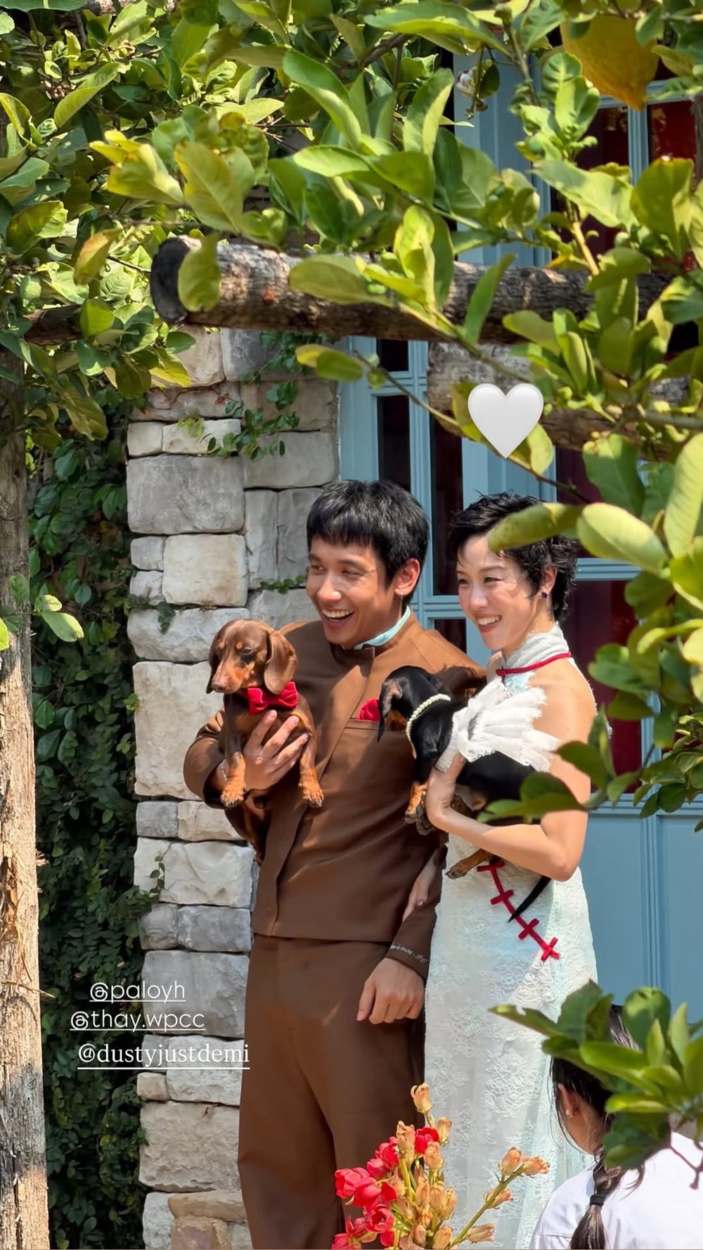 เปิดข้อความ คริส หอวัง ถึง โอม Cocktail หลังพูดในงานแต่ง พลอย - เต Three Man Down  