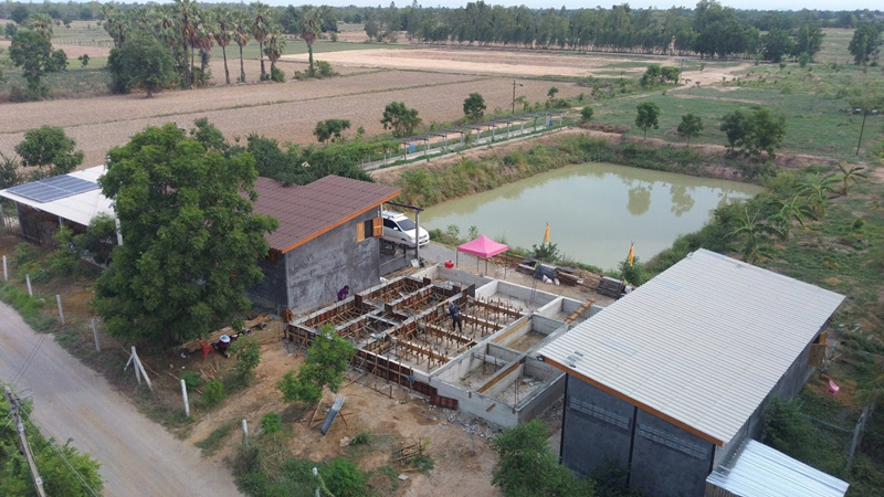 แบบบ้านสวนสองชั้น