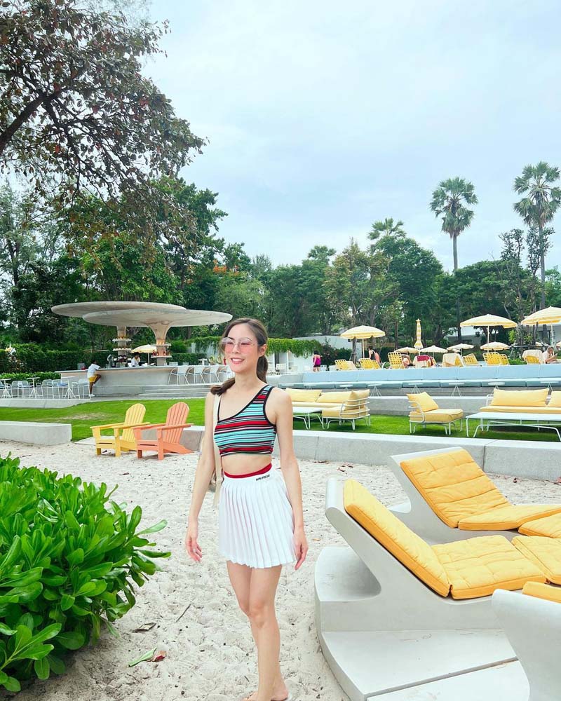 พีค ภัทรศยา ชุดว่ายน้ำ