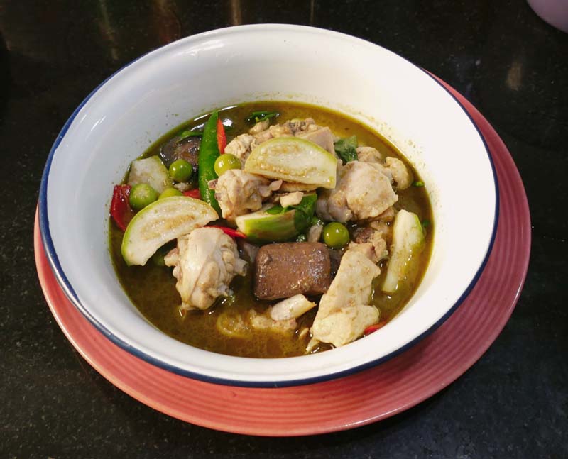 แกงเขียวหวานไก่