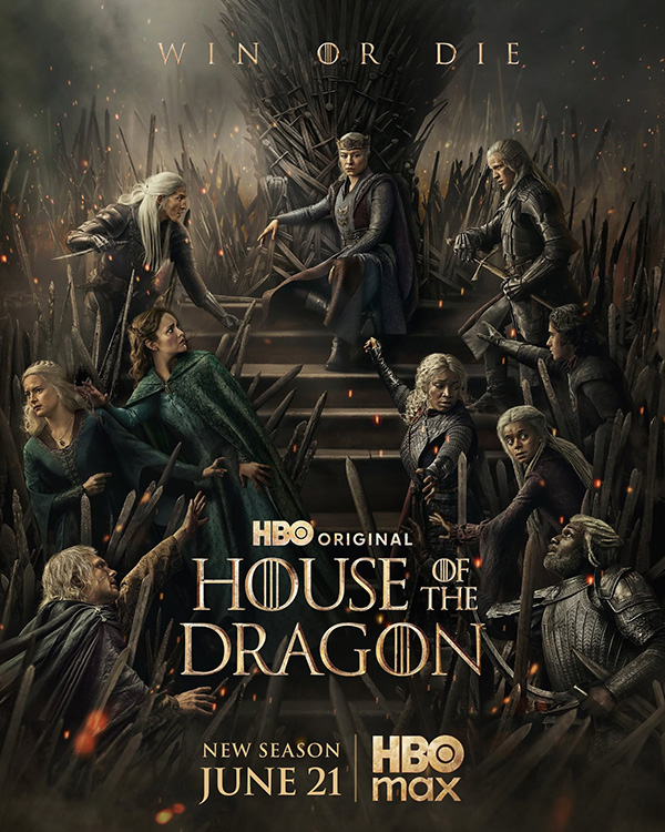 House of the Dragon Season 3 ซีรีส์ใหม่ 2026 HBO Max โปสเตอร์