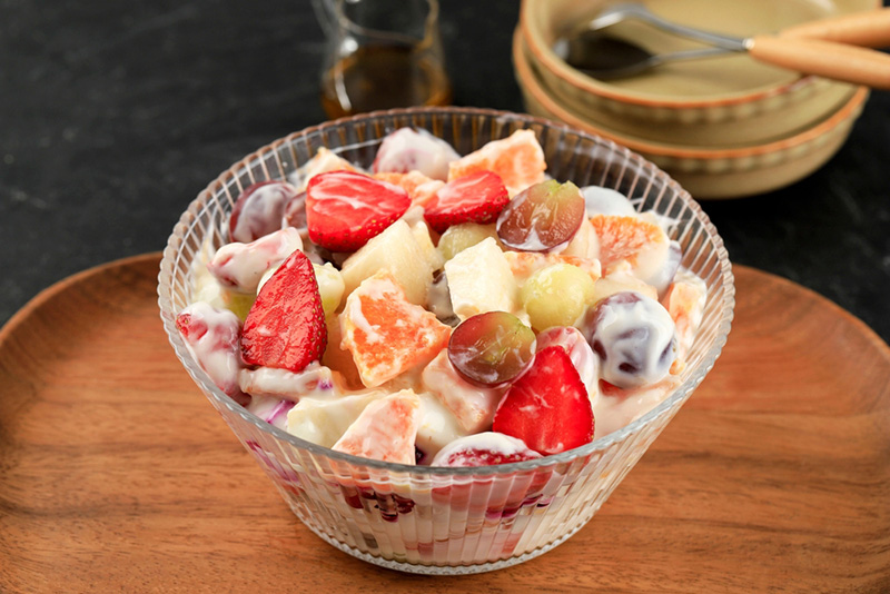 สลัดผลไม้โยเกิร์ต เมนูกรีกโยเกิร์ต รวมสูตรเมนูกรีกโยเกิร์ต กรีกโยเกิร์ต สูตรอาหาร