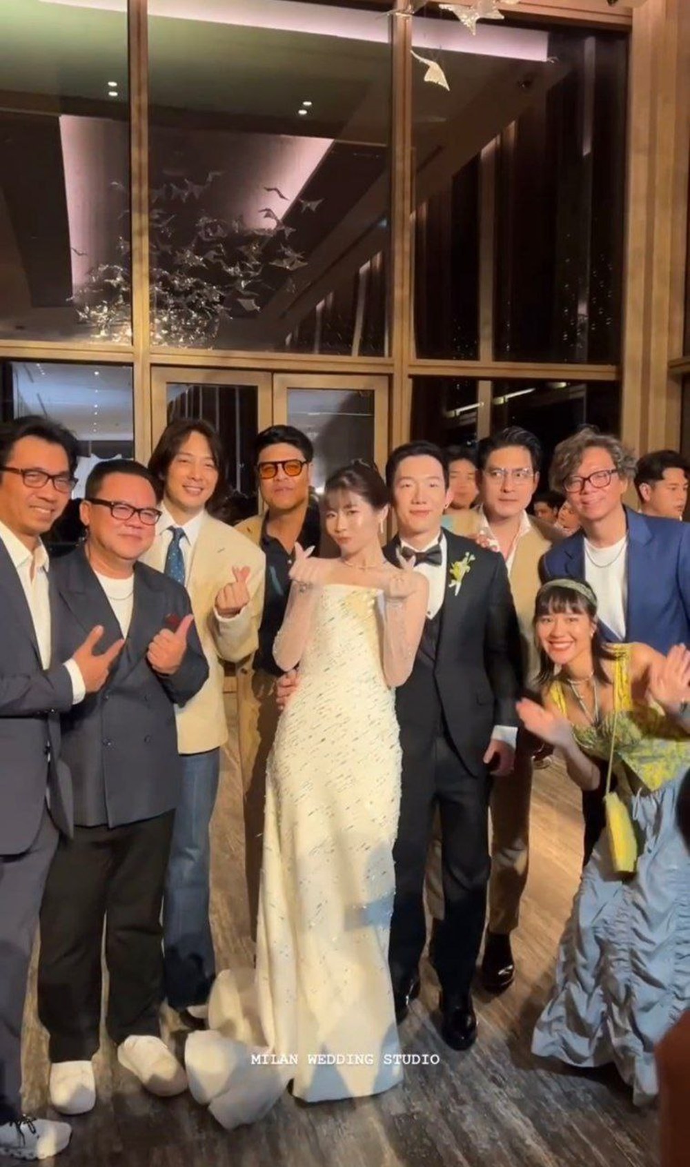 บรรยากาศงานแต่ง น้ำ กัญญ์กุลณัช วิวาห์หวาน ชุดเจ้าสาวอลัง