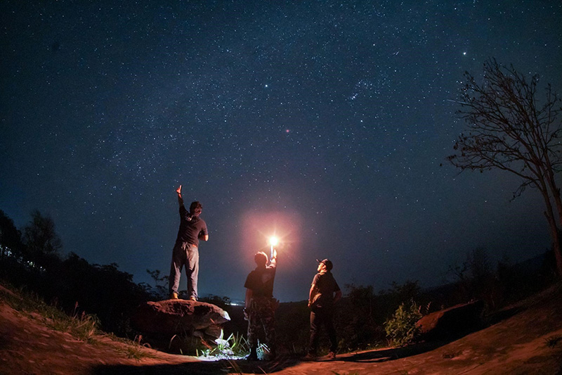 อุทยานแห่งชาติเขาพระวิหาร แหล่งท่องเที่ยวดูดาว
