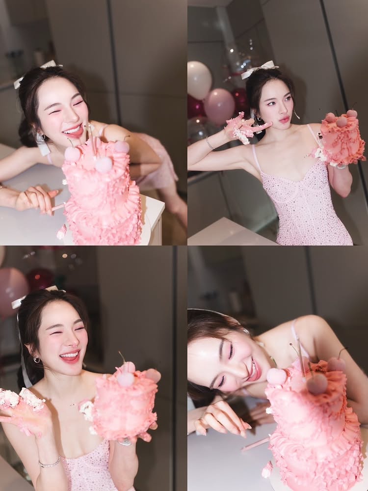 ปันปัน สุทัตตา แต่งเซ็กซี่เบา ๆ ฉลองวันเกิด 28 ปี