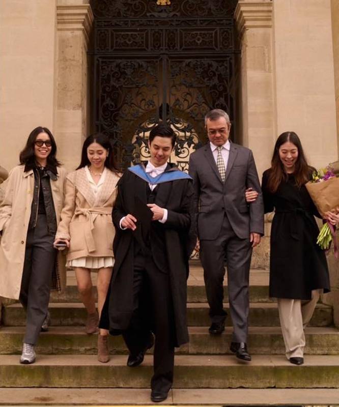 พีช พชร คว้าปริญญาโทใบที่ 2 จาก Oxford