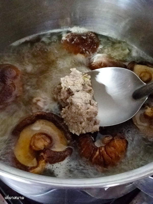 แกงจืดบัวหิมะหมูสับเห็ดหอม เมนูสุขภาพ เมนูต้มจืด สูตรอาหาร อาหารไทย