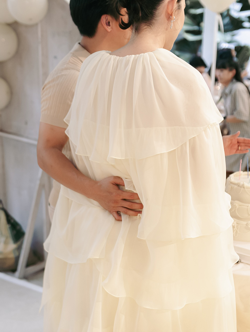 แมท ภีรนีย์ เฟม ภีมเดช จัดงานเฉลยเพศลูกในท้อง