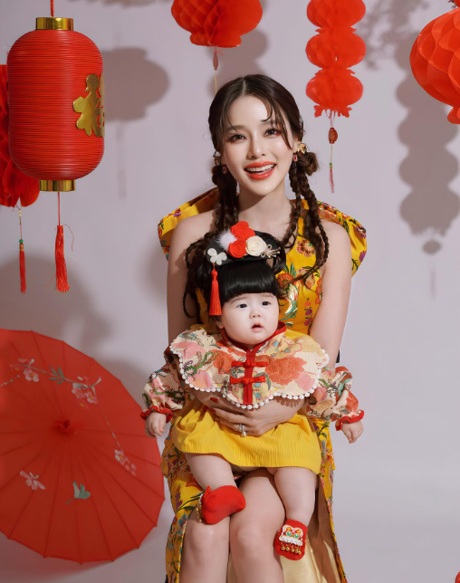 แอร์ ภัณฑิลา ชุดตรุษจีน แฟชั่นดารา