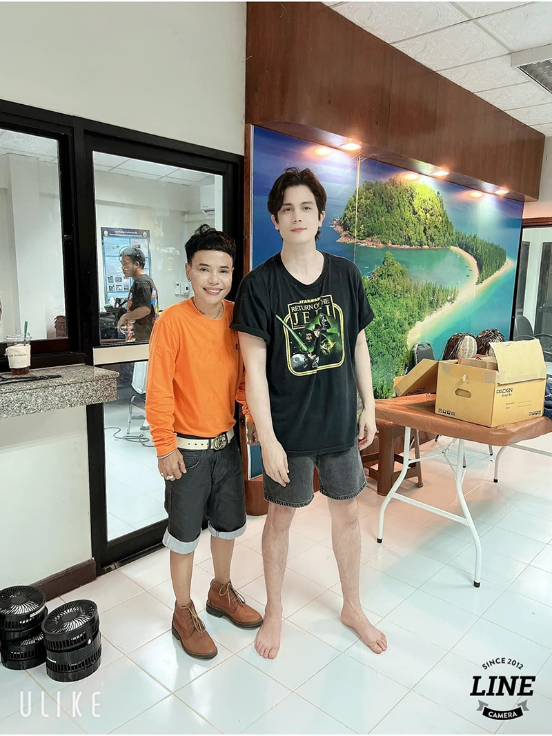 พี่ดำ ปลาเผา แต่งสาว ผมยาว เปลี่ยนลุคแต่ไม่เปลี่ยนใจ จำแทบไม่ได้เลย