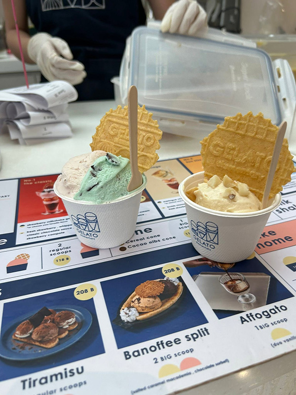 Gelato Elementary ร้านเจลาโต้ในกรุงเทพ