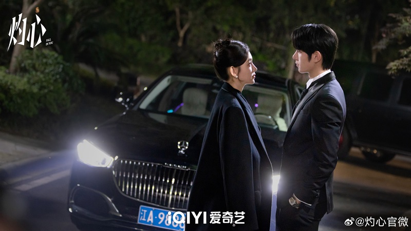 ดวงใจที่แผดเผา เรื่องย่อ Fall in You ซีรี่ย์จีน