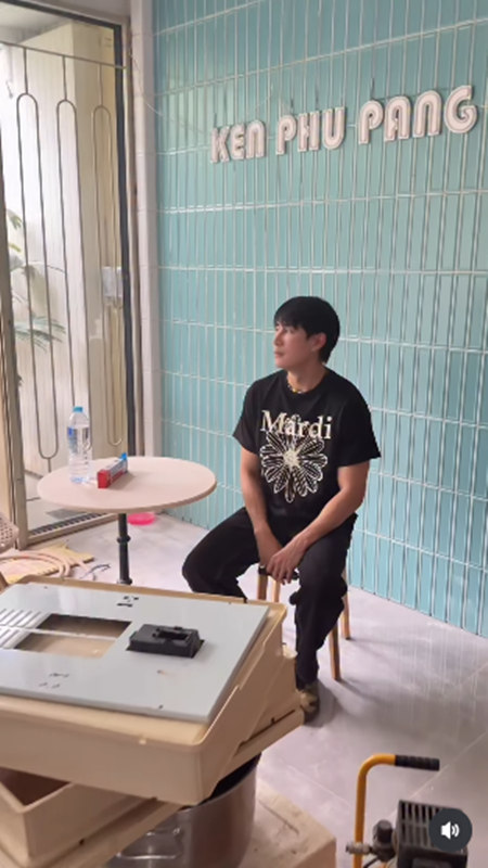 เคน ภูภูมิ ใจสู้ รีโนเวตคาเฟ่ที่หาดใหญ่