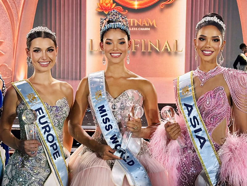 Joheirry Mola ผู้คว้ามงกุฎ Miss World 2026