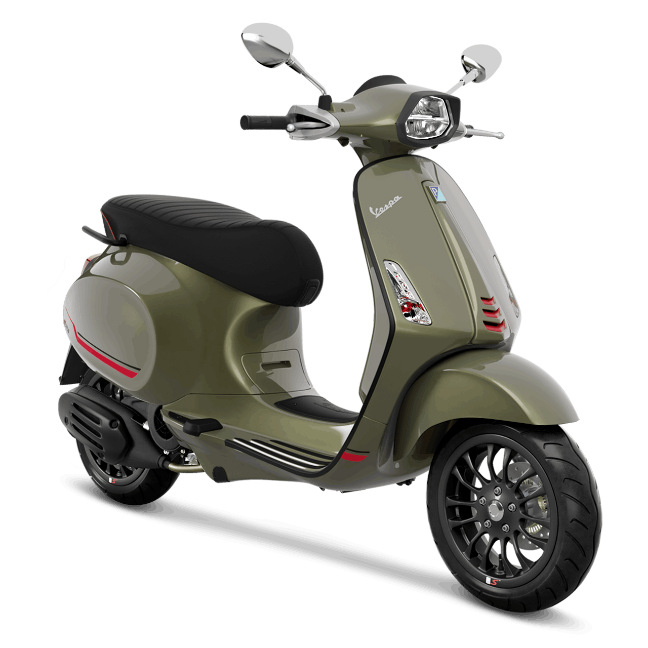 Vespa Sprint 150 i-Get ABS สีเขียว Green Tenace