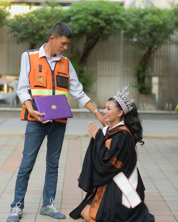 โมเมนต์ใจฟู จิจิ มิสแกรนด์น่าน เซอร์ไพรส์พ่อด้วยมงกุฎ