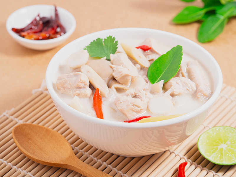 ต้มข่าไก่ ของคาว เมนูจากมะพร้าว เมนูอาหาร สูตรขนม สูตรเครื่องดื่ม