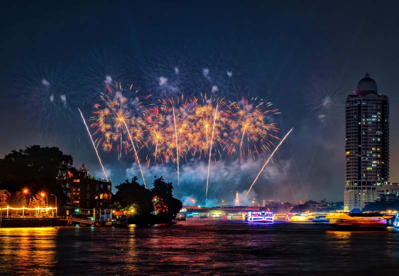 งานพลุสะพานพุทธ 2566  