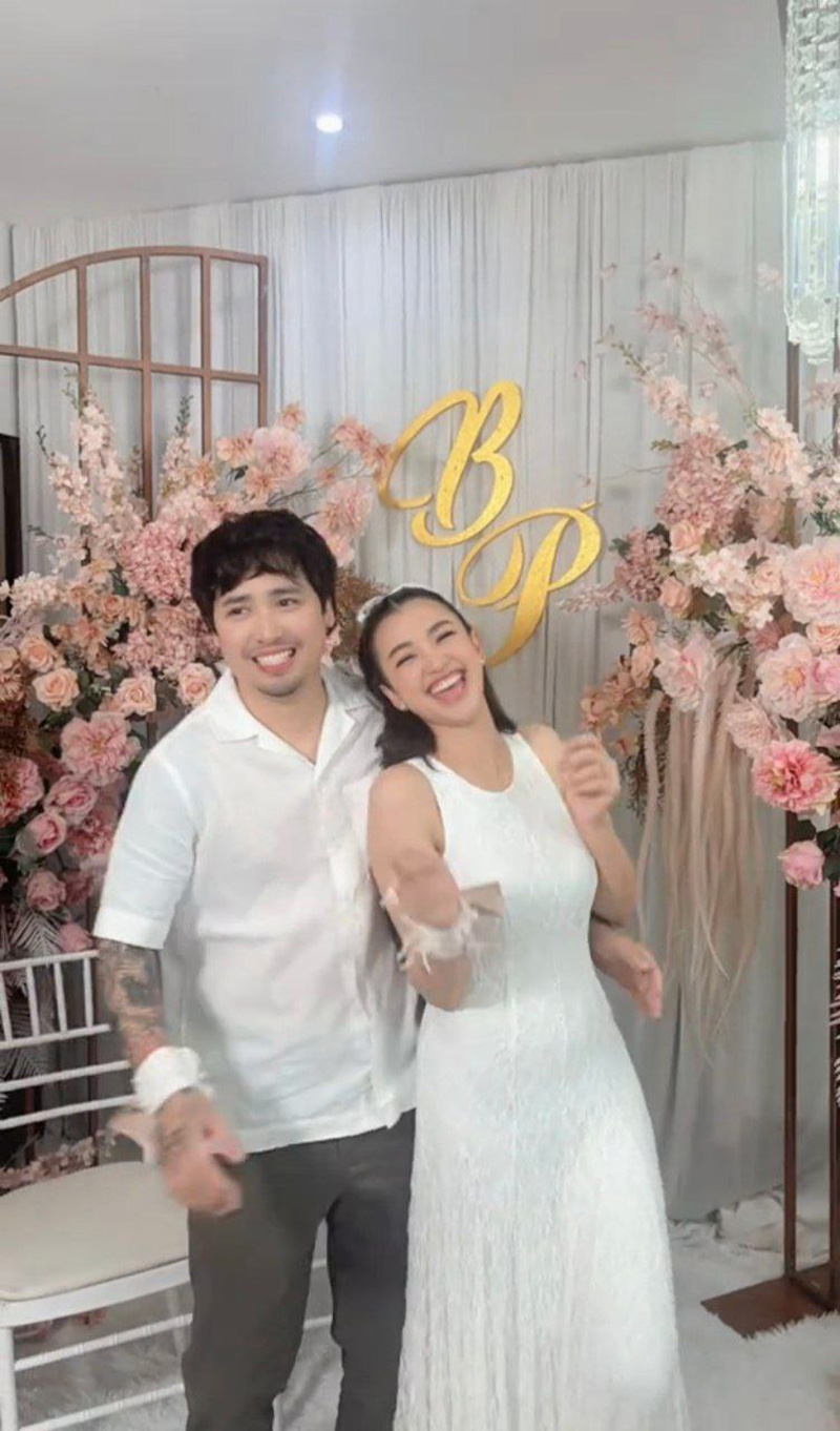 หนูเล็ก บลูเบอร์รี่ จัดงานแต่งกับสามี บอย