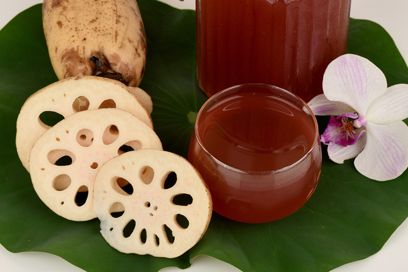 น้ำรากบัว เครื่องดื่มแก้ร้อนใน เครื่องดื่มเพื่อสุขภาพ สูตรเครื่องดื่ม