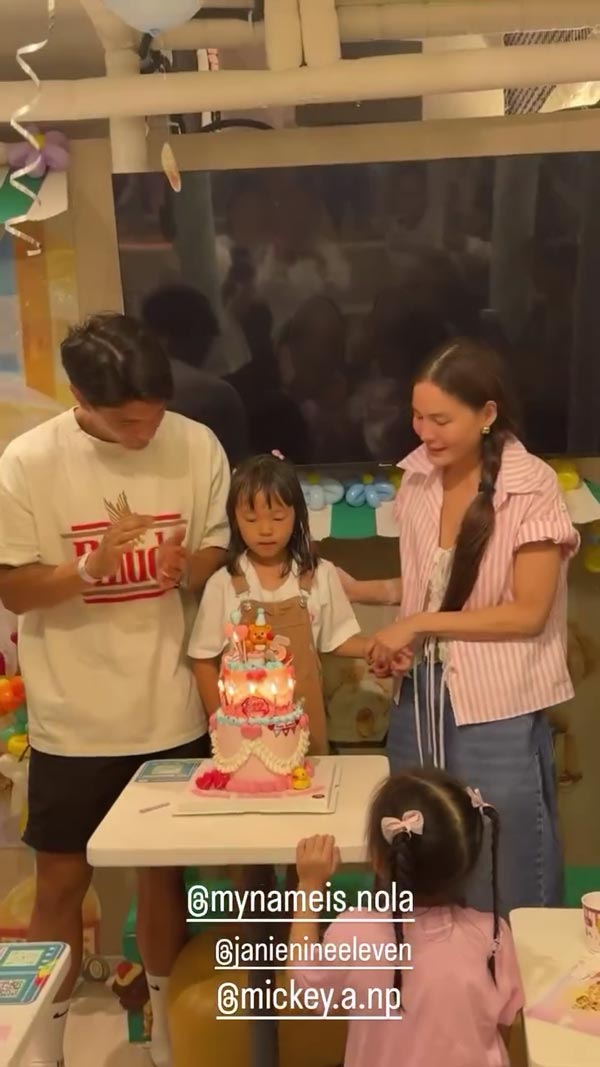 เจนี่ มิกกี้ ฉลองวันเกิด น้องโนล่า