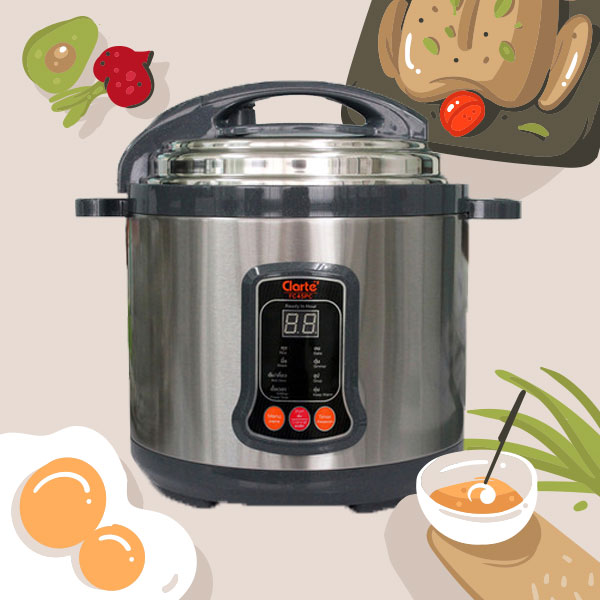 หม้ออัดแรงดันไฟฟ้า Clarte รุ่น FC45PC